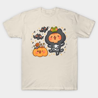 Cute Dancing Skelekitty T-Shirt